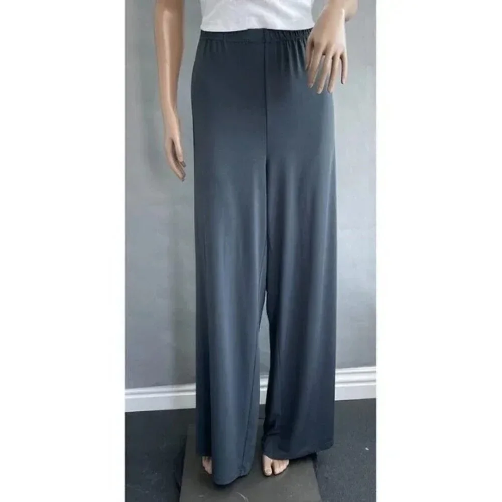 REPOSH - Bob Mackie Pants Women High Waist Wide Leg - 1X - Picture 1 of 10